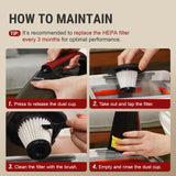 VacLife Cordless Handheld Vacuum, Car Vacuum Cleaner Rechargeable with Motorized Brush, Powerful Stair Vacuum